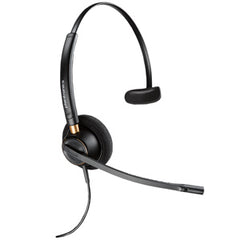 Plantronics 89433-01 EncorePRO HW510 Over the Head Monaural Noise Cancelling Headset