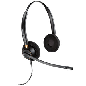 Plantronics 89434-01 EncorePRO HW520 Over the Head Binaural Noise Cancelling Headset