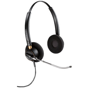 Plantronics 89436-01 EncorePRO HW520V Over the Head Binaural Headset with Voice Tube