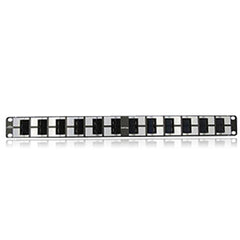 Allen Tel AT55B-PNL-AGL24 24 Port Cat 5e Angled Patch Panel