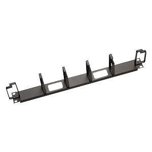 Allen Tel AT55WMP-SR1 Single Sided Cable Manager 1 RU with Pass Through Holes