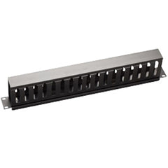 Allen Tel AT55WMP-H1 Horizontal Wire Management Panel 1 RU with Pass Through Holes
