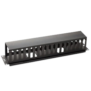 Allen Tel AT55WMP-H2 Horizontal Wire Management Panel 2 RU with Pass Through Holes