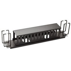 Allen Tel AT55WMP-MR2 2 RU Horizontal Wire Management Panel with Metal Rings