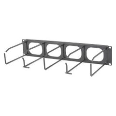 Hubbell HM27C 7 Inch Horizontal Cable Management Panel with Cover