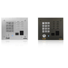 Viking K-1775-IP VoIP Stainless Steel Entry Phone with Built-In System Proximity Card Reader and Analog Color Video Camera