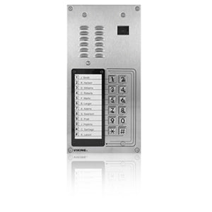 Viking K-1205-IP VoIP Entry Phone System with 12 Button Auto Dialer and Camera