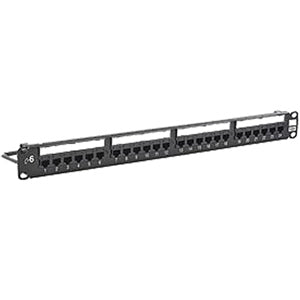 Hubbell HP624E NextSpeed Cat6 Patch Panel without Cable Management Bar