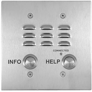 Viking E-1600-22-IP 2 Button Double Gang Mounted VoIP Emergency Phone