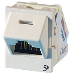 Legrand - Ortronics OR-TJ5E45 Clarity 5E TracJack™ 45 degree Fog White