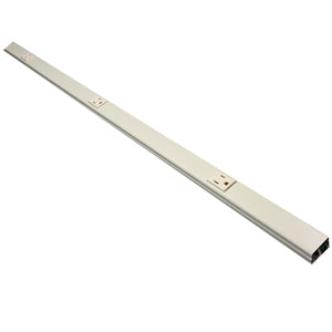 Legrand - Wiremold BK20GB612 Plugmold® 2000 Series™ 6' Steel Power Strip with 6 Outlets (Black)