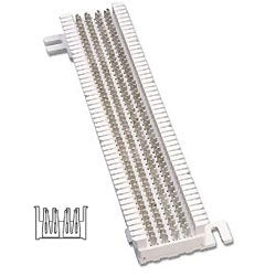 Siemon M1-50 66 Punch Down Block 50 Pair Capacity and Quick Clips