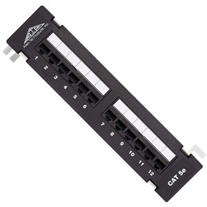 Allen Tel AT55B-12PT Category 5e 12 Port Patch Panel