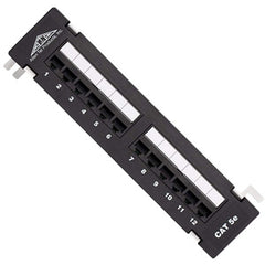 Allen Tel AT55B-12PT Category 5e 12 Port Patch Panel