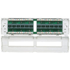 Allen Tel AT55B-12P Versatap 12 Port Modular Cat 5e Patch Box