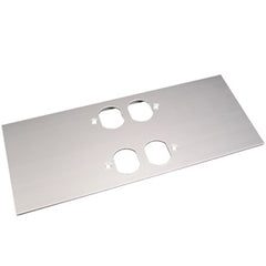 Legrand - Wiremold AL5246-DD AL5200 Multi Channel Raceway Double Duplex Cover Plate