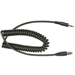 Pryme MC-EM13 Earmuff Headset Cable with x13 (M6) One Pin Threaded Connector
