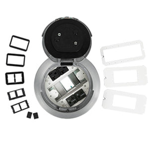 Legrand - Wiremold 6ATC2PCR 6AT Multi Service Controlled Receptacle