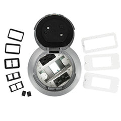 Legrand - Wiremold 6ATC2PCR 6AT Multi Service Controlled Receptacle