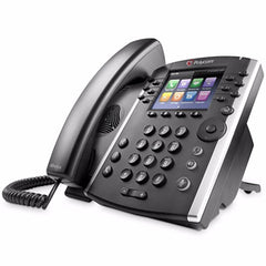 Poly 2200-48450-001 VVX411 12 Line IP Phone with Power Supply