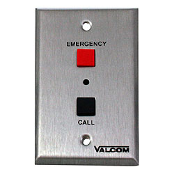 Valcom V-2970 Emergency/Normal Call Switch with Volume Control