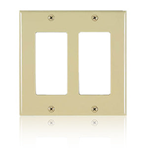 Allen Tel AT60-2 Designer Series Double Gang Wall Plate