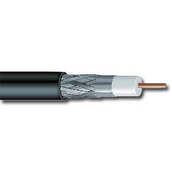 CommScope - Uniprise 5729 18 AWG Solid Bare Copper RG6 Coaxial Cable