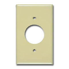Allen Tel AT105P Outlet Wall Plate with Round Opening
