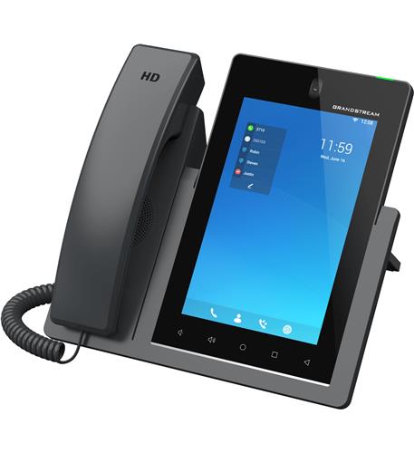 Grandstream GXV3470 High-End Smart Video Phone for Android with 7-Inch Touch Screen, 16 Lines, and Integrated Wi-Fi 6