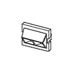 Leviton 41294-2Q 2-Port Angled QuickPort Adapter - 45 Degree Exit