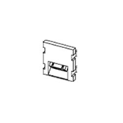 Leviton 41292-XT 2 Dulplex SC Coupling 45° Exit, SM/MM (2 Units High)