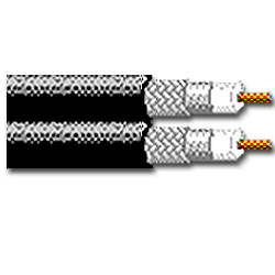 Belden 1841A 18 AWG Solid Bare Copper DBS Coaxial Cable, 1000'