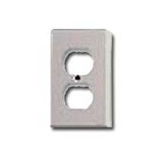 Leviton 83003 Metal 1 Gang Double Receptacle Wallplate