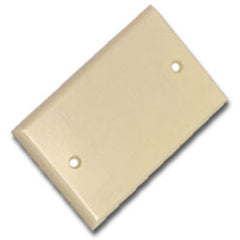 Leviton 80714 Nylon 1 Gang Blank Faceplate