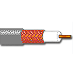 Belden 633948 18 AWG Solid Bare Copper Coaxial Cable 1000'
