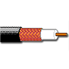 Belden 513945 14 AWG Solid Bare Copper RG-11 CCTV Coaxial Cable 1000'
