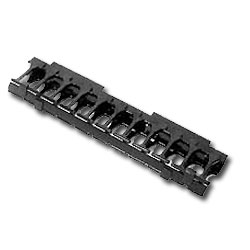 Chatsworth Products 30130 Universal Horizontal Cable Manager Single-Sided 5.14"D x 2 RMU