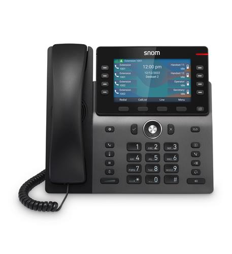snom M58 DECT Business Desk Phone with Bluetooth, SmartLabel, and Anti-Bacterial Housing
