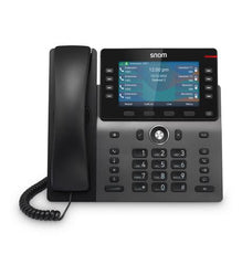 snom M58 DECT Business Desk Phone with Bluetooth, SmartLabel, and Anti-Bacterial Housing