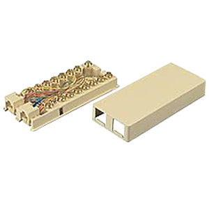 Allen Tel AT444 Modular Duplex Surface Jack