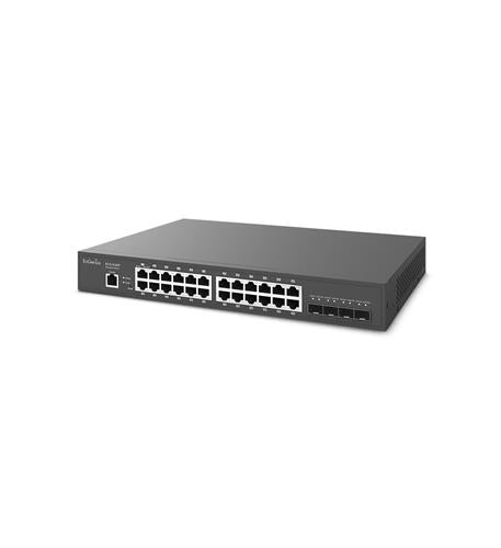 EnGenius ECS1528T Cloud Managed 24-Port Gigabit Switch with 4 SFP+ Ports