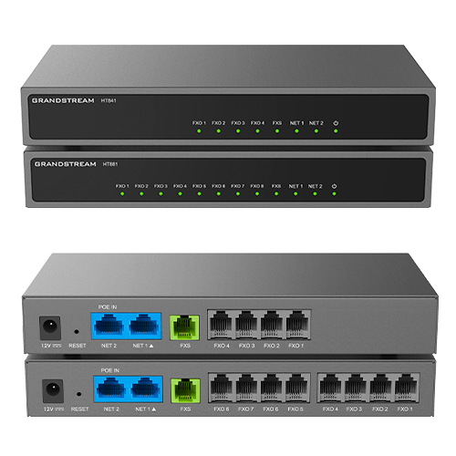 Grandstream HT841 4-Port FXS Analog Telephone Adapter (ATA) for VoIP