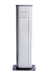 Legrand - Wiremold VFPS662345WHUSB Vista Pedestal USB Charging