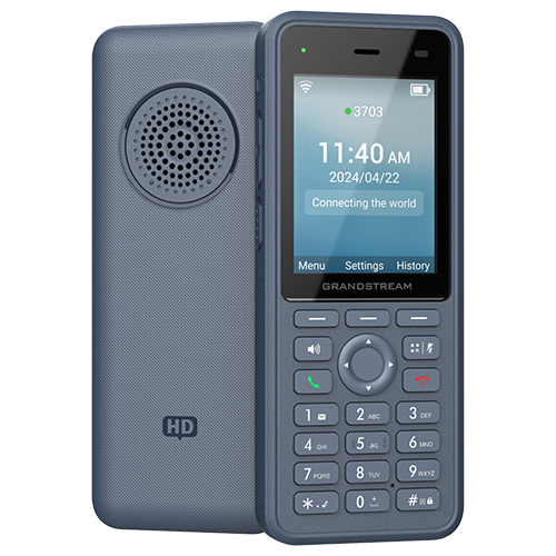 Grandstream WP836 Ruggedized Cordless Wi-Fi IP Phone with Integrated Dual-Band Wi-Fi 6