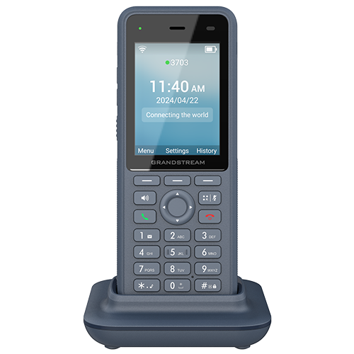 Grandstream WP836 Ruggedized Cordless Wi-Fi IP Phone with Integrated Dual-Band Wi-Fi 6
