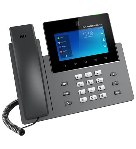 Grandstream GXV3450 High-End Smart Video Phone for Android with 5-Inch Touch Screen, 16 Lines, and Integrated Wi-Fi