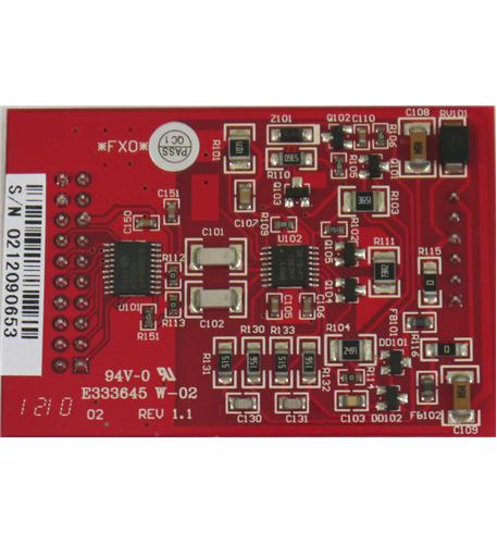Yeastar 02 -  Module with 2 FXO ports to terminate two analog PSTN