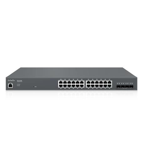 EnGenius ECS1528 Cloud Managed 24-Port Gigabit Switch with 4 SFP+ Ports
