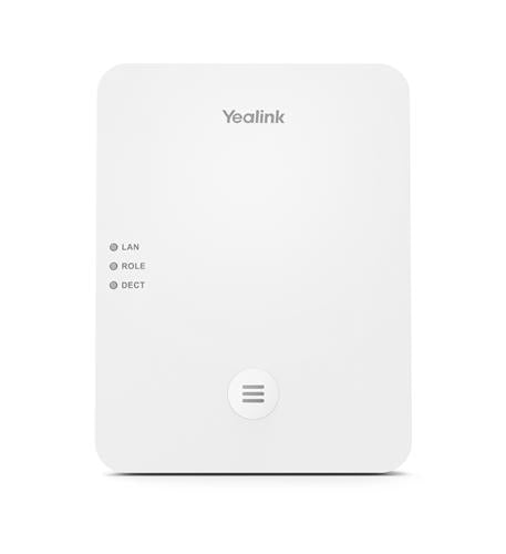 Yealink W80 DECT IP Multi-Cell System with Seamless Roaming, 100 Handsets, and 100 Parallel Calls