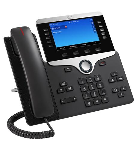 Cisco 8841 5-Line Gigabit IP Phone with 5-Inch Color Display